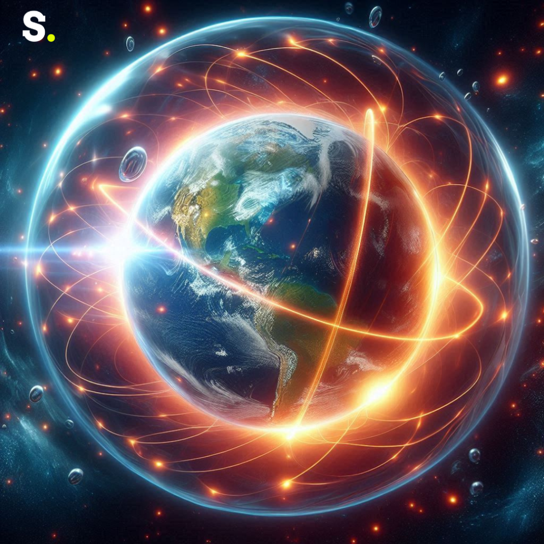 Magnetic Shield: Earth's Guardian Against Solar Fury