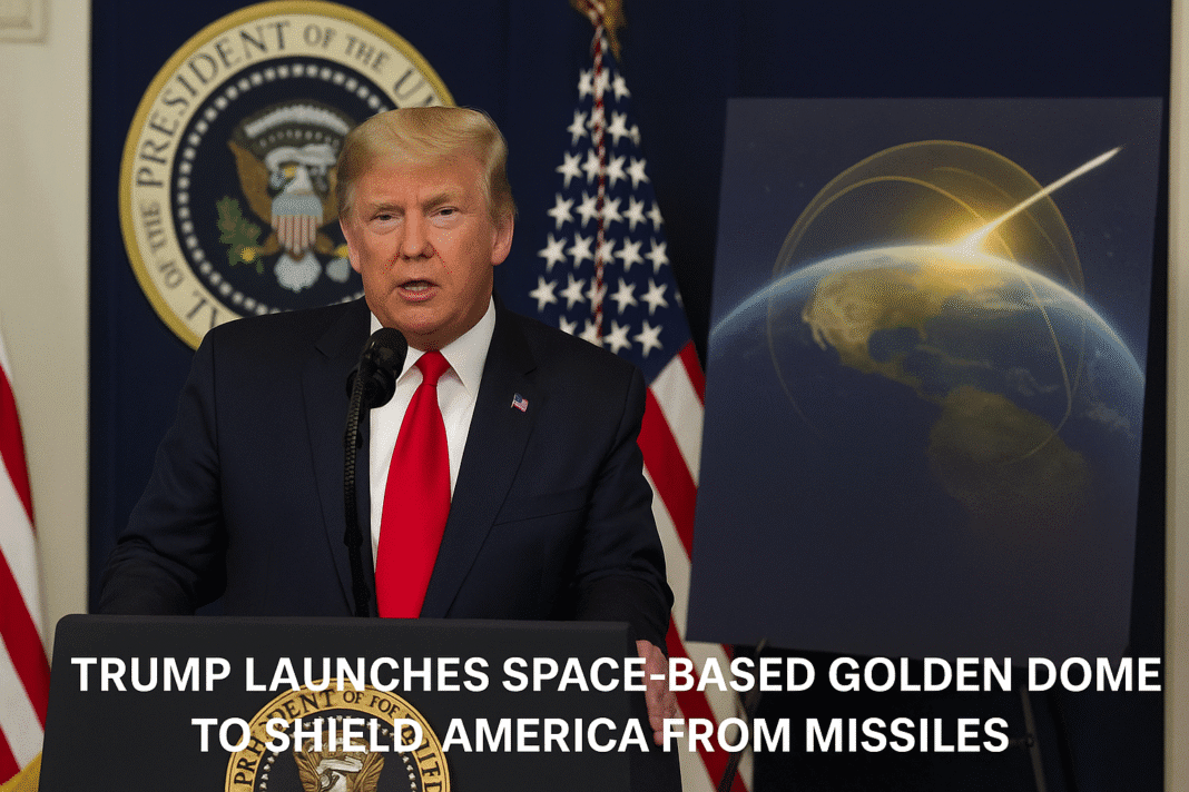 Space Weapons Incoming? U.S. Reveals $175B 'Golden Dome' Shield to Stop Hypersonic Missiles