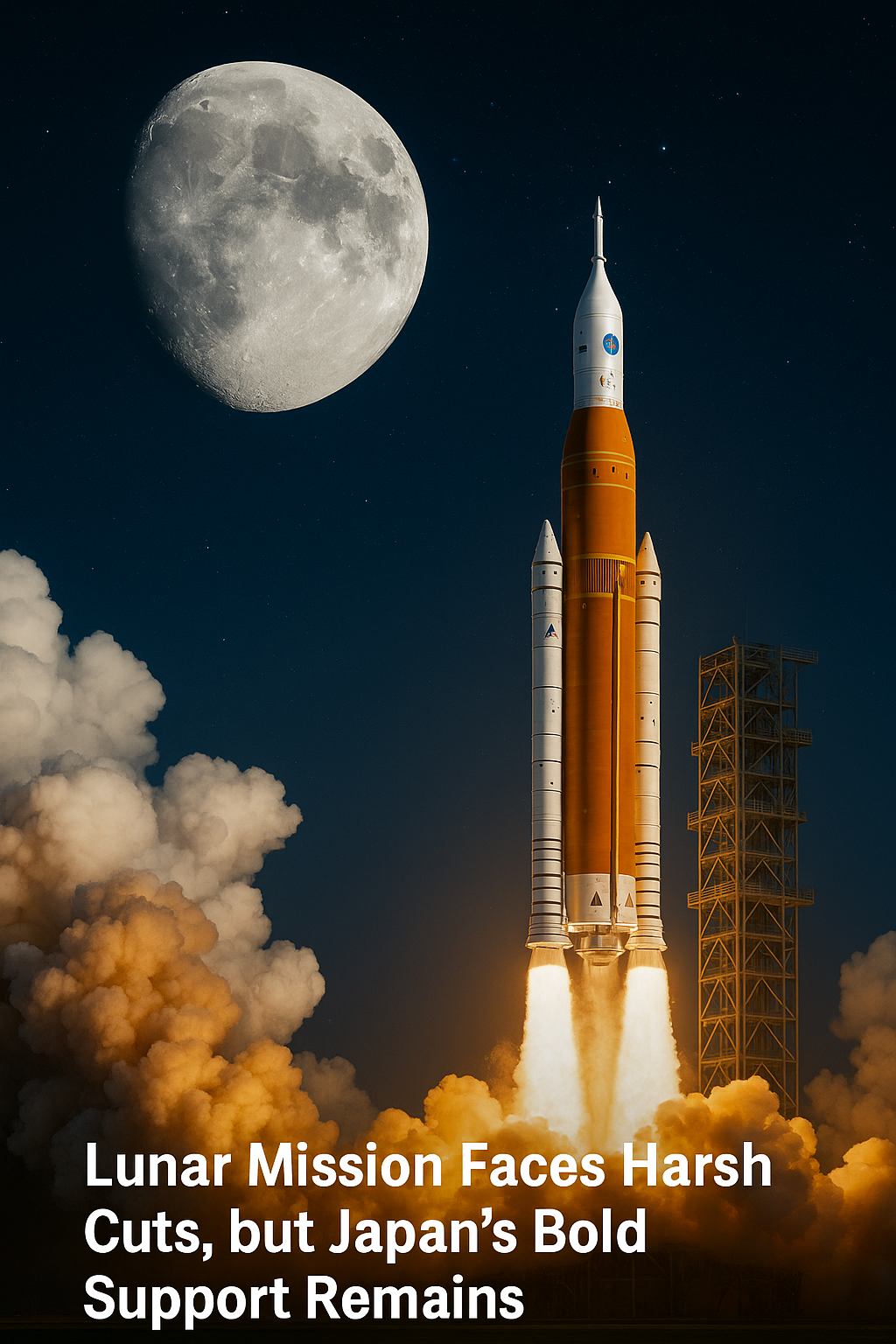 Lunar Mission Threatened by U.S. Cuts, Yet Japan Stands Firm