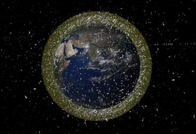 Earth's Orbit Is Overloaded : Tech Firms Race to Launch More Satellites