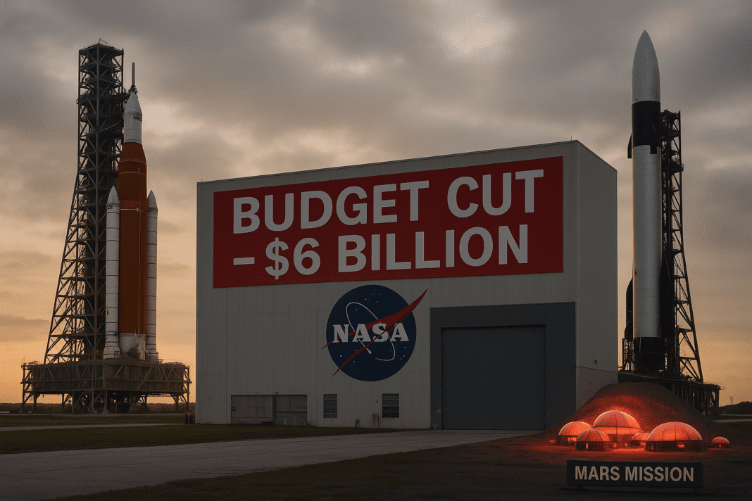 Trump plans massive $6 billion NASA cut, redirects $1 billion to Mars efforts