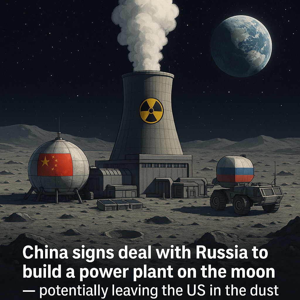 Powerful Moon power plant deal signed by China and Russia — as US plans falter
