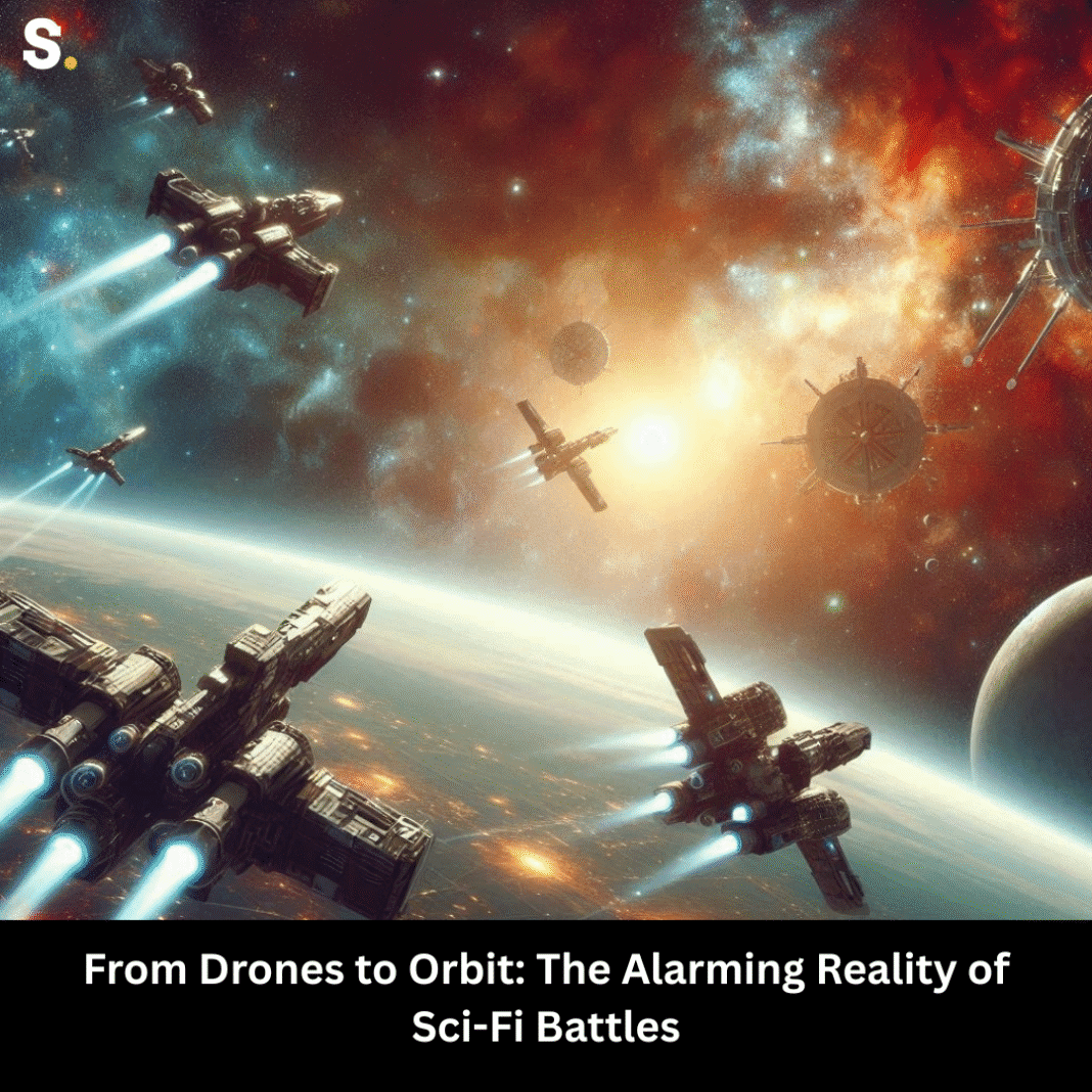 From Drones to Orbit: The Alarming Reality of Sci-Fi Battles
