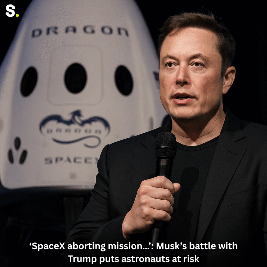 ‘SpaceX aborting mission…’: Musk’s battle with Trump puts astronauts at risk
