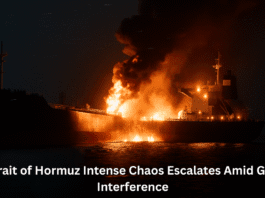 Strait of Hormuz Intense Chaos Escalates Amid GPS Interference
