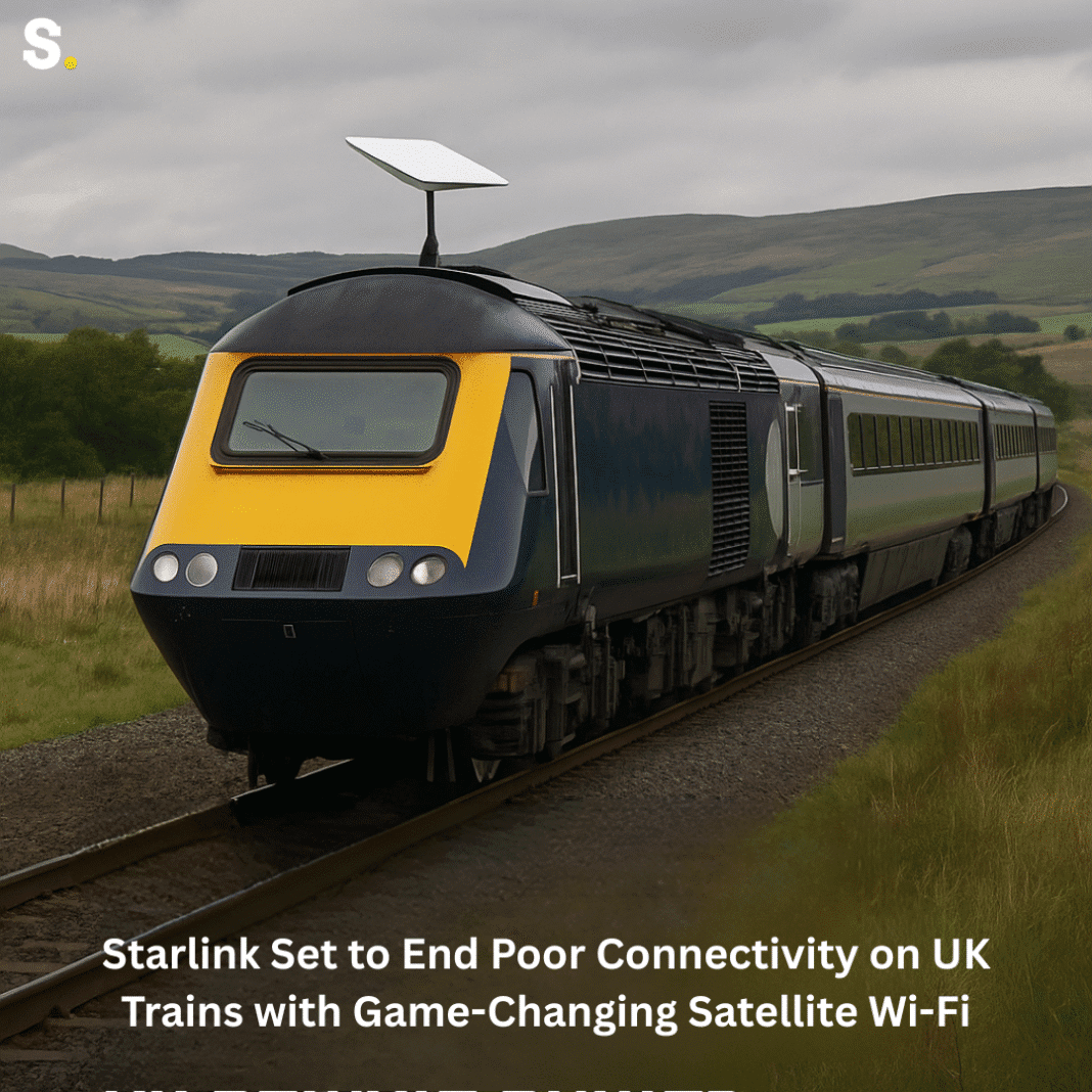 Starlink Set to End Poor Connectivity on UK Trains with Game-Changing Satellite Wi-Fi