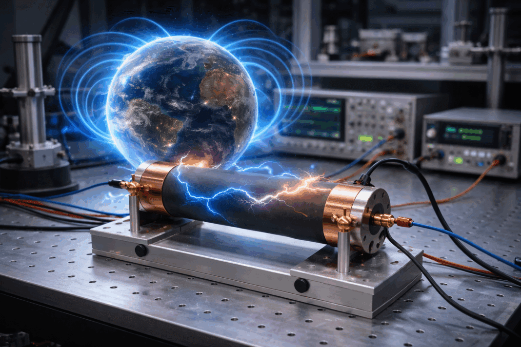 Earth’s magnetic field and rotation are producing electricity — just not how anyone expected