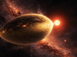 Astronomers identify lemon shaped planet around city size star expanding views of planet formation