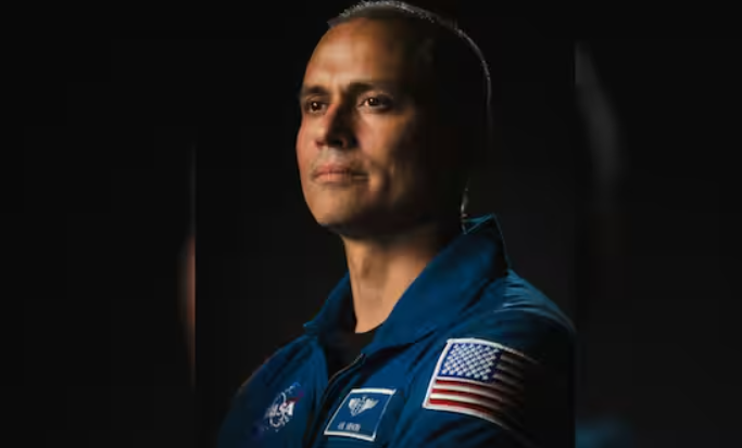 NASA astronaut Anil Menon prepares for his first mission to the International Space Station