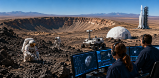 Arizona desert landscapes become a vital training ground for the next moon landing Arizona desert landscapes become a vital training ground for the next moon landing