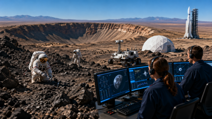 Arizona Arizona desert landscapes become a vital training ground for the next moon landing