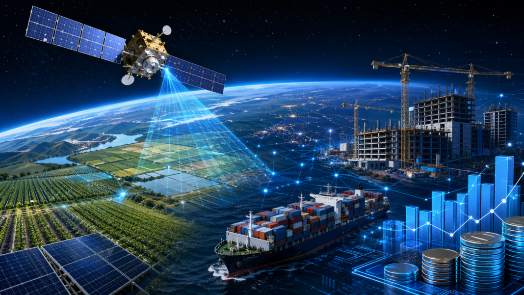 Banks are launching their own satellites to track loans and reduce financial risk