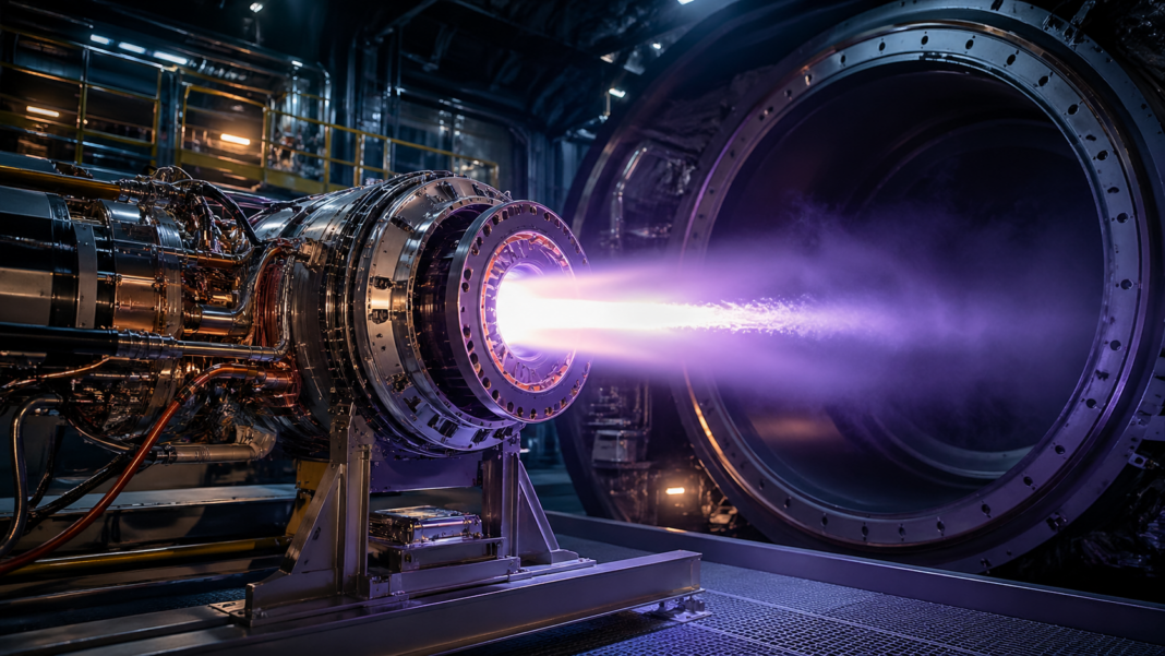 Exceptional results from lithium thruster testing boost potential for future Mars exploration