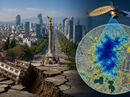 Mexico City is sinking by nearly 10 inches every year according to new satellite data
